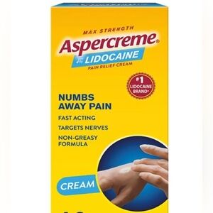 🌻5/$25🌻ASPERCREME Maximum Strength 4% Lidocaine Pain Relief Cream | 2.7 oz |
